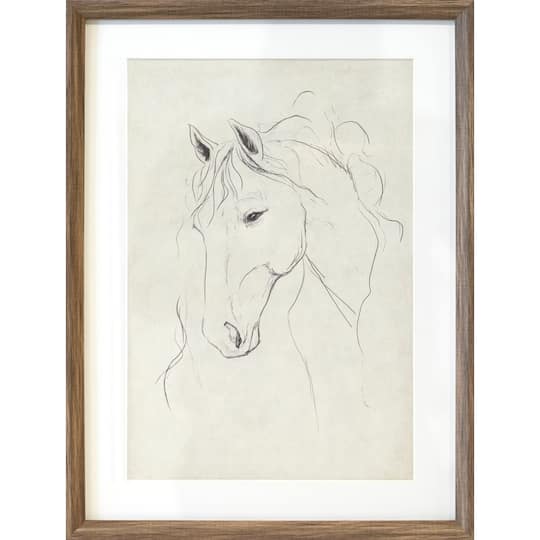12" x 16" Horse Sketch Wall Art by Ashland®